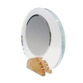 SUPPORTO IN CRISTALLO CIRCOLARE DIAMETRO 18 CM