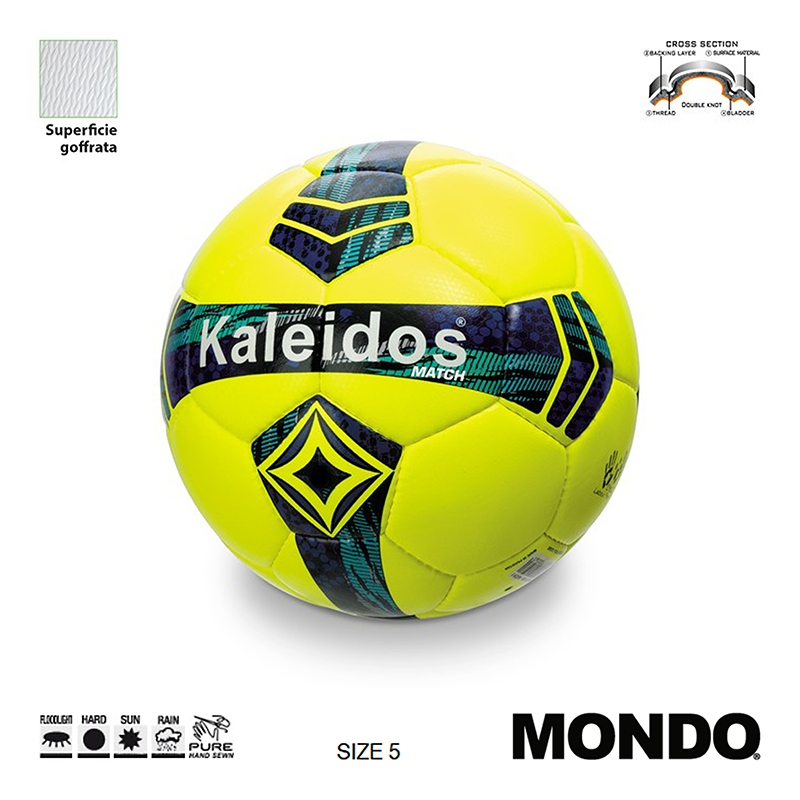 Size 4 MONDO PALLONE CALCIO Match Pro Kaleidos